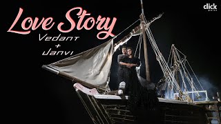 LOVE STORY | VEDANT + JANVI = VEDANVI | BEST PRE-WEDDING 2022 | RK MOVIE & CLICK POINT | PORBANDAR