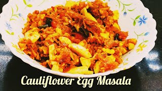 Cauliflower Egg Masala / COOKING IDEAS