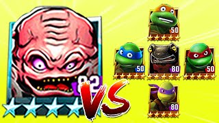 TMNT Legends Krang Classic VS Raph Classic, Mikey Classic, Leo Classic, Donatello, Newtralizer