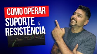 SUPORTE E RESISTÊNCIA | Como operar no Mercado Financeiro (DAY TRADE)