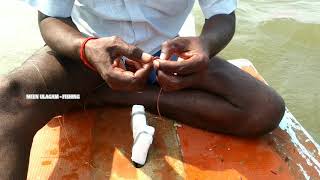 HANDLINE FISHING //LADY FISH CATCHING RIVER AREA