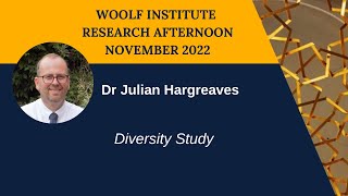 Dr Julian Hargreaves | Research Afternoon 2022 | Woolf Institute