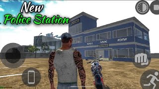 new police station || Indian bike driving 3D || OmkarX Gaming