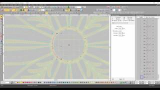 EmbroideryStudio e3 - Inserting a run stitch and resequencing