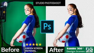 Green And Blue Screen Background Remove In Photoshop । Update 2020