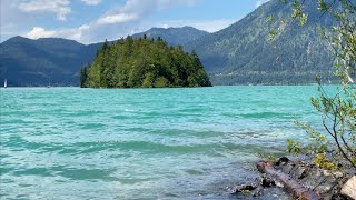 Walchensee: Spaziergang nach Sachenbach (in 4K)