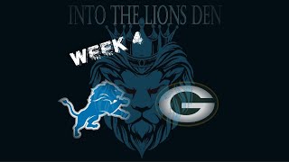 NFL Week 4: Into the Lion's Den