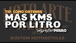 Cómo obtener más kilómetros por litro en tu moto