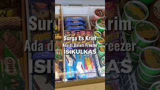 Gilaaa ini 1 Freezer isinya es krim enak-enak semua! 😍 @isikulkastv keren banget! #eskrimviral