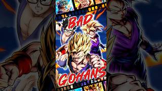 GOHANS MOST UNPLAYABLE UNITS RANKED!! Dragon Ball Legends #shorts