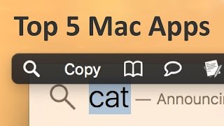 Top 5 Mac Apps