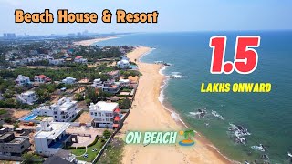 😍Beach House Property sale💥Cent 1.5lakhs Onwards 🏠 #beachhouse #propertyinecr #ecr