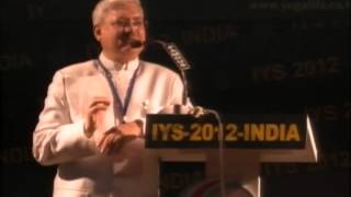 Kartik Vyas on Patanjali Yoga Sutra in IYS-2012