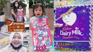 BELI COKLAT CADBURRY DIARY MILK ||  SHARE TO LOVE || SHARE TO HAPPY || ENJOY.. 😘