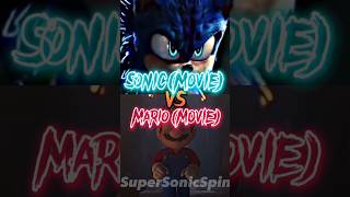 Sonic (Movie) Vs Mario (Movie)