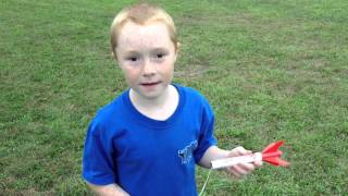 Callum's Moon Mutt Model Rocket Launches