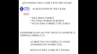 What Questions came in SERU EXAM!