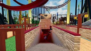 Roblox Theme Park Tycoon 2 - Music Syncronised RollerCoaster