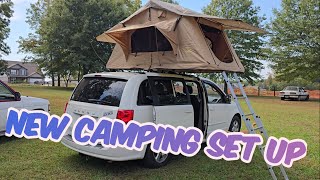 New camping set up