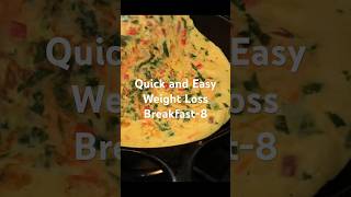 Oats Omelette Quick and Easy weight loss breakfast Recipe -8 #shorts #weightloss #healthyfood