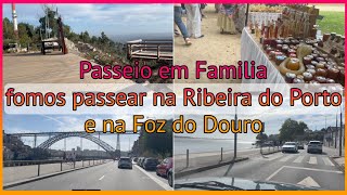 VLOG: PASSEIO NA RIBEIRA DO PORTO E NA FOZ DO DOURO FEIRINHA TRONO ROMANO I #veda14 I BrunaRodrigues