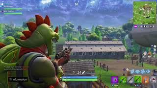 I LOVE SNIPING ON FORTNITE Battle Royale! Lucky shot with new sniper!