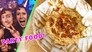 SUNDRIED TOMATO HUMMUS | Quick, Cheap & Tasty Vegan Party Food