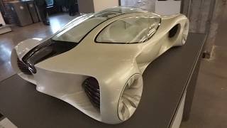 Mercedes Benz Biome Concept Car At Autodesk Museum #mercedes #car #concept