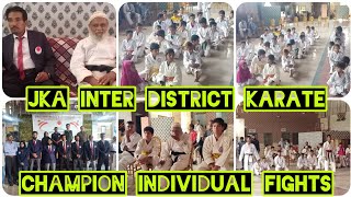 JKA INTER DISTRICT KARATE CHAMPIONSHIP INDIVIDUAL PERFORMANCE @aikaampakistani9944