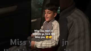 Ibrahim go back itly miss you too meri jn#trending #italy #pakistan