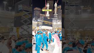 A new Kiswa is Being🥀Prepared for The Kaabah 🕋👳 #trending #shortvideo