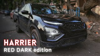 Tata Harrier Red Dark edition xz+ optional | Now with ADAS & More features!