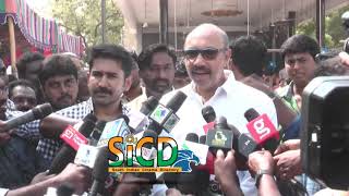 Khakki Movie Vijay Antony, Sathyaraj Press Meet