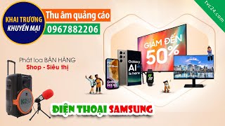 Thu âm quảng cáo Tech5 ngày hồi điện thoại phụ kiện Samsung