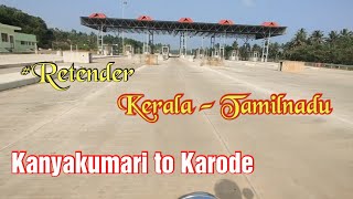 NH-66 Kanyakumari to Karode/Tamilnadu-Kerala border Latest activity 🛣️ #Roadmaker