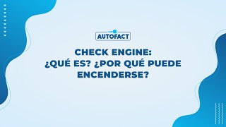 CHECK ENGINE ⚠️ ¿Por qué parpadea esta luz?