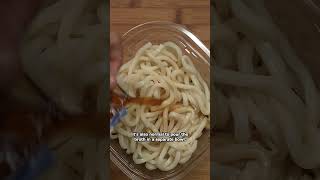 Udon Noodles from a Convenience Store