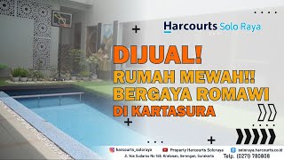 REVIEW JUAL RUMAH SULTAN Super Megah Bergaya Romawi Dengan Kolam Renang Cover Sliding