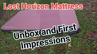 Lost Horizon Mattress Unbox and First impressions.  (Full Size) #rooftoptent