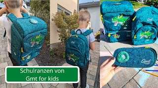 Gmt for Kids Schulranzen Set Roboter Dino im Test - Besser als ergobag und Co.? Erfahrung + Review!