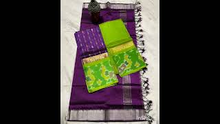 Latest Mangalagiri Lehenga Sets with Big Pochampally Border@stunningwear