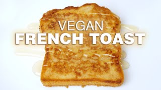 Crispy & golden French toast | Vegan Recipe