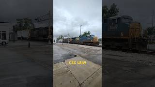 CSX L849 in Athens with 5397 and 325 #csx @CameraBryan #trainhorn #athensalabama #trainvideos #csxt