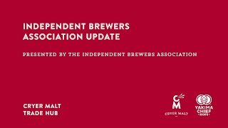 Independent Brewers Association Update