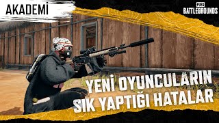 PUBG Akademi: Yeni Oyuncuların Sık Yaptığı Hatalar | PUBG TR