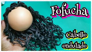 ¿Cómo hacer cabello ondulado en FOMI? manualidades para ti