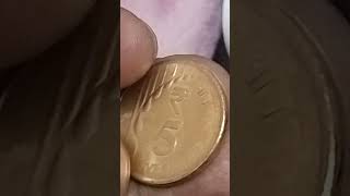 2019 5 Rupee Coin | #india  #coin #rear