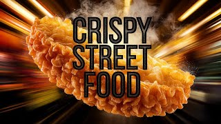 CRISPY CRUNCHY STREET FOOD CASAVA FOR THE FIRST TIME #ASMR