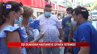 YAYA GEÇİDİNDE OTOMOBİLİN ÇARPTIĞI KADIN TURİST, HAVAYA SAVRULUP YERE YUVARLANDI,