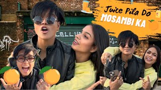 Juice Pila Do Mosambi Ka 🍊🤣 ~ Vlog- 73 @chotanawab @cute.shivani.05